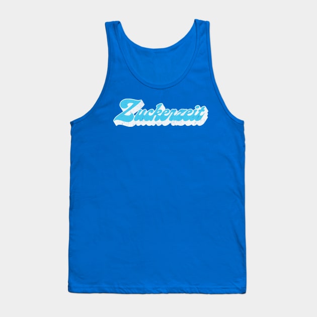 Zuckerzeit ∆∆∆∆ Krautrock Fan Design Tank Top by CultOfRomance